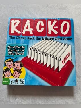 Racko Number Order Strategy Game 1-100 Family Board Card Game